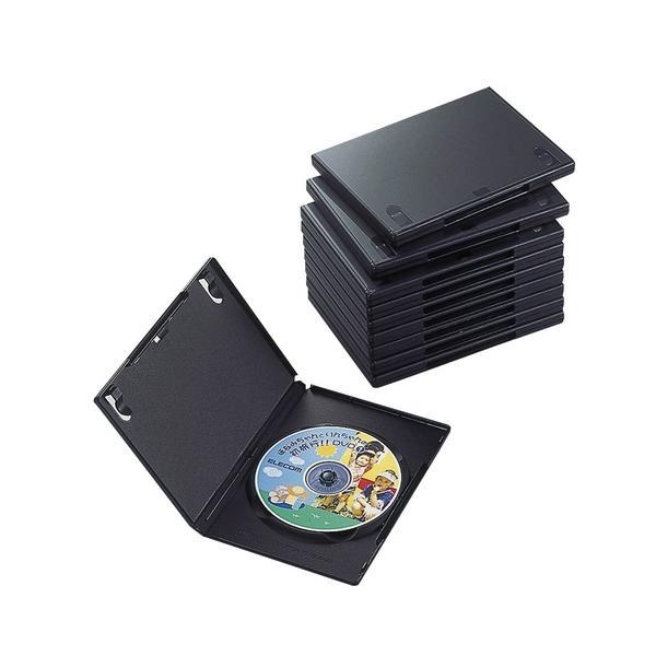 ELECOM エレコム CCD-DVD03BK DVDトールケース CCDDVD03BK | 