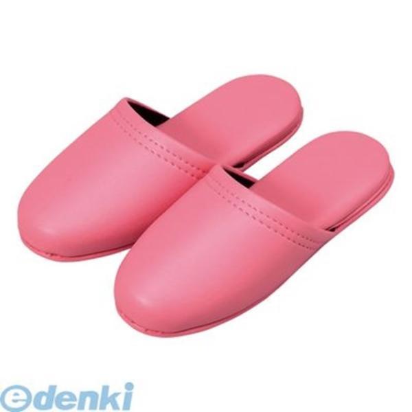オーミケンシ  10800041 レザー調スリッパ（子供用）ピンク　１足 | 