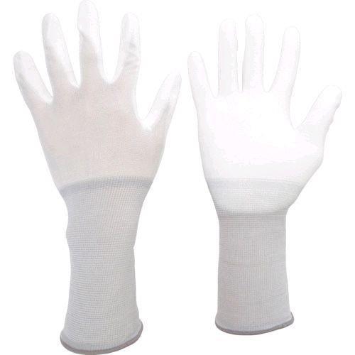あすつく対応 「直送」 ミドリ安全  MCG500NLONGL 低発塵手袋 ロング 手のひらコート １０双入 Ｌ | 