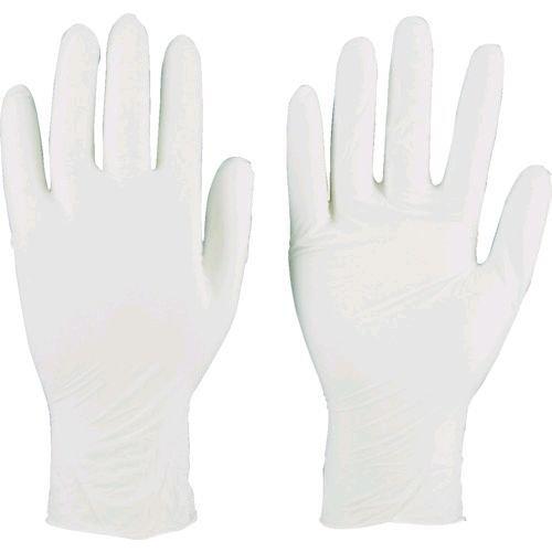 あすつく対応 「直送」 トラスコ中山 ＴＲＵＳＣＯ TGL440L ニトリル製使い捨て極薄手袋 粉無し Ｌ ホワイト ２００枚入 | 