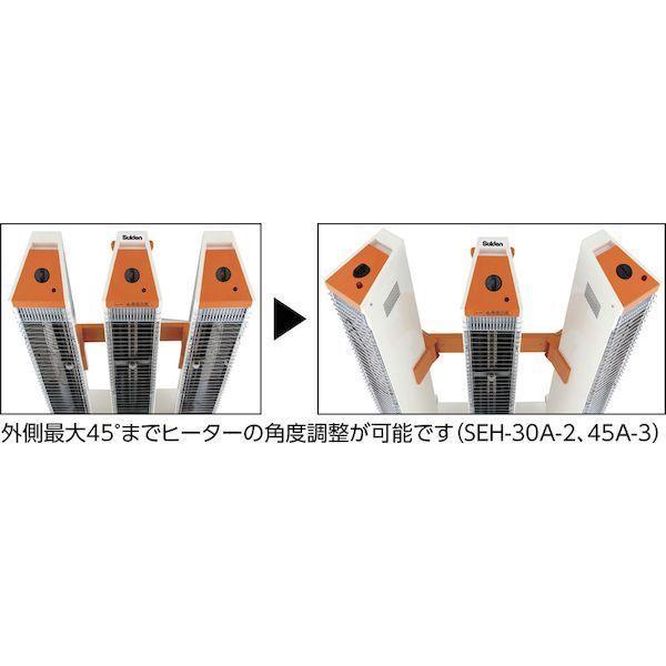 スイデン Suiden SEH30A2 直送 代引不可・他メーカー同梱不可 遠赤外線ヒーター ヒートスポット ツインタイプ 単相２００Ｖ |  | 05