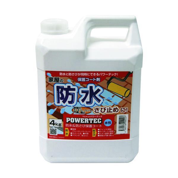 丸長商事  4580138400027 防水塗料 防水・防錆保護コート剤 水性 透明 ４ｋｇ | 