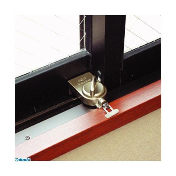 在庫 ガードロック  NO.510B サッシ窓補助錠 マモレックス ウインド ブロンズ あすつく対応 |  | 01