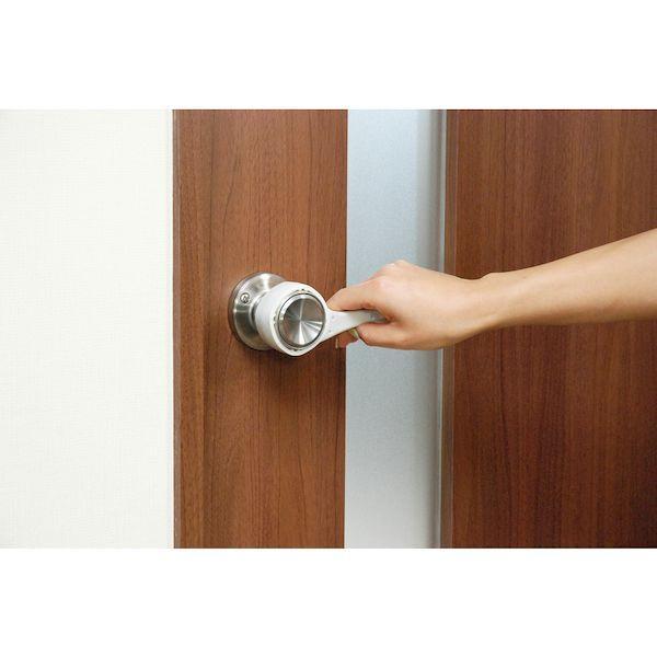 あすつく対応 「直送」 光 KDH-131 らくらくドアハンドル グレー KDH131 らくらくドアハンドル アイテック | アイテック | 01