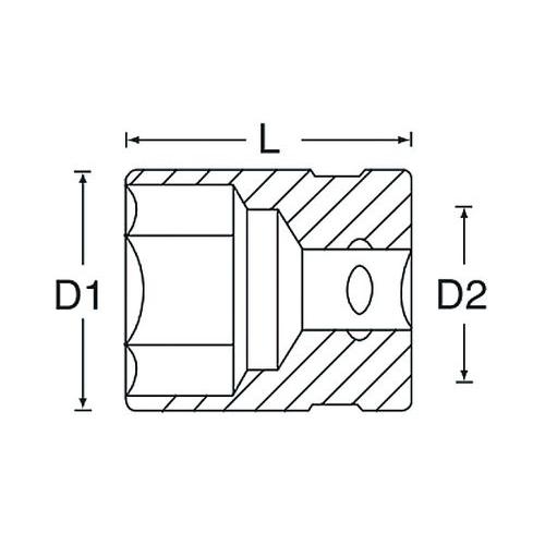 シグネット SIGNET 12162 3/8DR E16 ヘクスローブソケット E型 12162 |  | 01