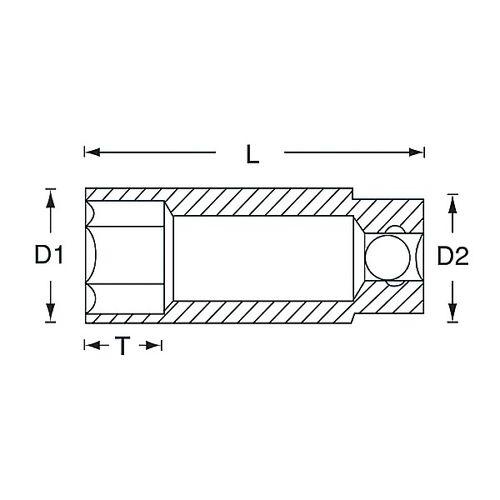 シグネット SIGNET 12201 3/8DR 3/8 ディープソケット 12201 |  | 01