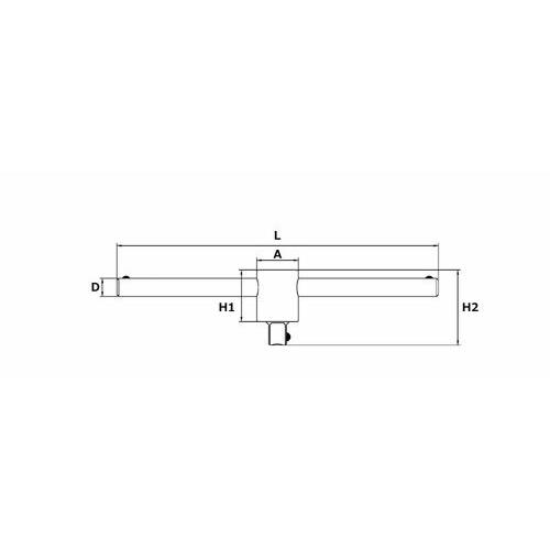 シグネット SIGNET 14512 3/4DR スライドTハンドル 14512 |  | 01