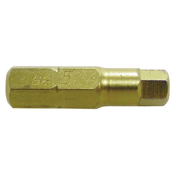 シグネット SIGNET 21456 1/4 チタンコーティングヘックスビット 5mm 21456 | 