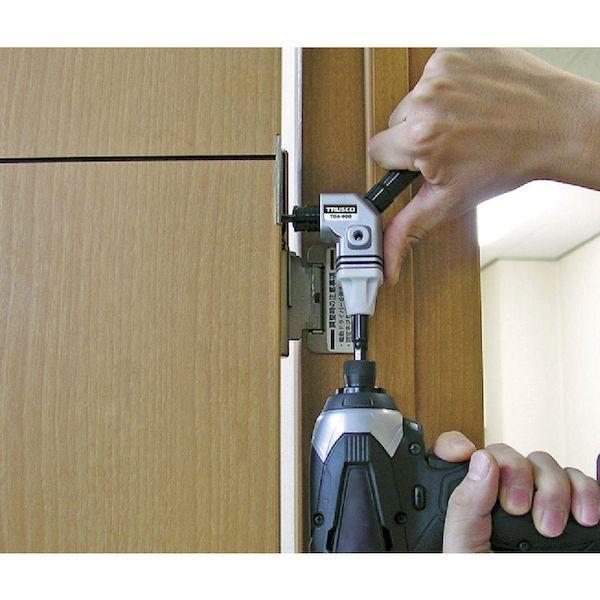 あすつく対応 「直送」 トラスコ TRUSCO TDA-600 電動ドライバー用アダプター　強力Ｌ型ミニＰＲＯ TDA6003100 | ブランド登録なし | 06
