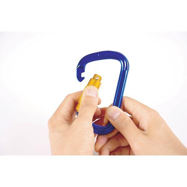 あすつく対応 「直送」 トラスコ TRUSCO TKN550BK カラビナ　線径５ｍｍＸ５０ｍｍ　Ｄ型　ブラック TKN550BK3100 |  | 09