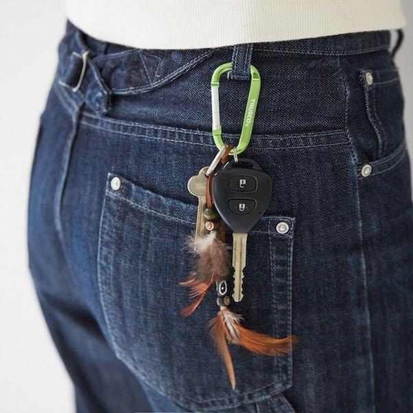 あすつく対応 「直送」 トラスコ TRUSCO TKN550SV カラビナ　線径５ｍｍＸ５０ｍｍ　Ｄ型　シルバー TKN550SV3100 |  | 04