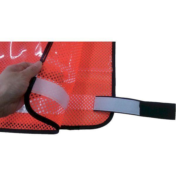 あすつく対応 「直送」 トラスコ TRUSCO TMNV-Y 肩調整付ゼッケンベスト　メッシュイエロー TMNVY3100 |  | 01