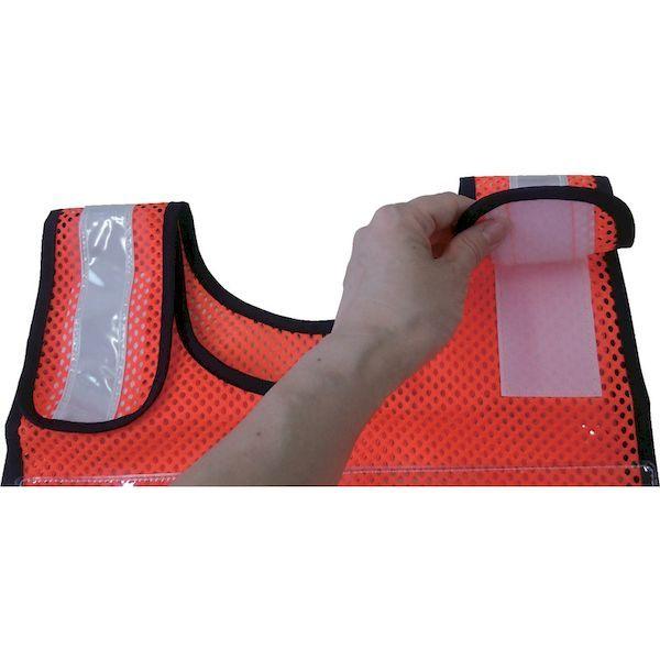 あすつく対応 「直送」 トラスコ TRUSCO TMNV-Y 肩調整付ゼッケンベスト　メッシュイエロー TMNVY3100 |  | 02