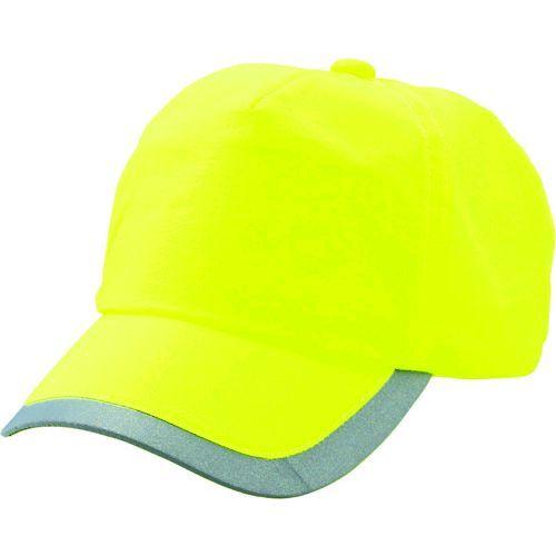 あすつく対応 「直送」 トラスコ TRUSCO TSC-Y 反射テープ付帽子　蛍光イエロー TSCY3100 | 