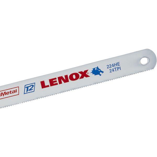 レノックス LENOX V224HE バイメタルハックソーブレード ３００ｍｍ×２４山 １０枚入り V-224HE |  | 01