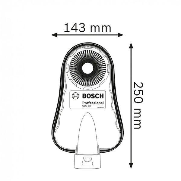 あすつく対応 「直送」 BOSCH ボッシュ GDE68 ハンマードリル用吸じんアダプター |  | 01