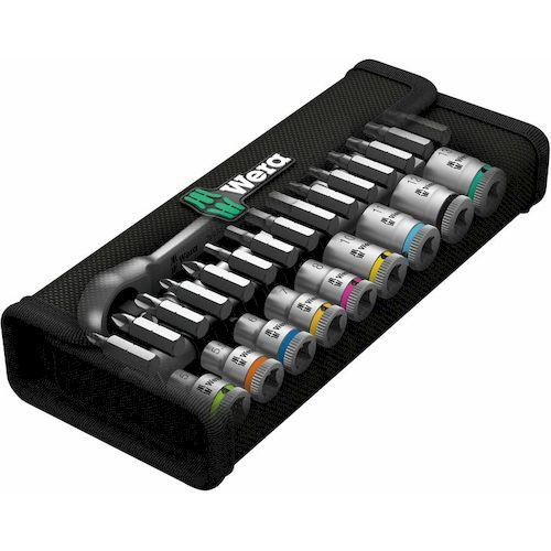あすつく対応 「直送」 Ｗｅｒａ社 Ｗｅｒａ 004050 8100SB10 サイクロップラチェット「メタル」セット 3／8 | Wera | 03