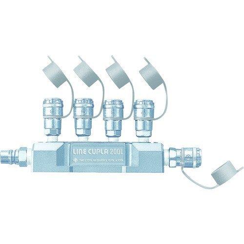 あすつく対応 「直送」 日東工器 200L 日東 ラインカプラ ２００Ｌ型 ７４６３５200L 113-3926 ラインカプラ200L 200L型 | 