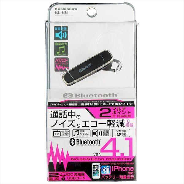 直送 代引不可・他メーカー同梱不可 カシムラ BL-66 Bluetooth イヤホンマイク BL66 |  | 02