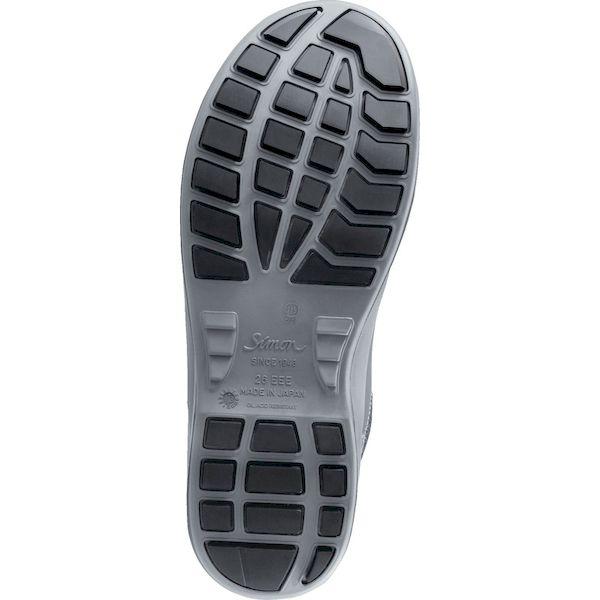 あすつく対応 「直送」 シモン Simon 8512C235 耐滑・軽量3層底安全短靴8512黒C付 23．5cm |  | 03