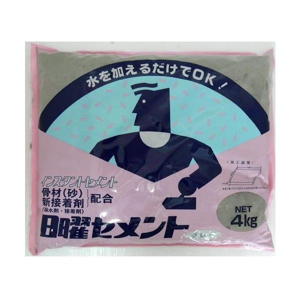 家庭化学 4905488041070 インスタントセメント　内容量：4kg　グレー | 