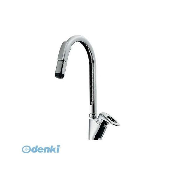 カクダイ 117-120K シングルレバー混合栓 シャワ付 117120K シングルレバー混合栓シャワ付 KAKUDAI【キャンセル不可】 | 