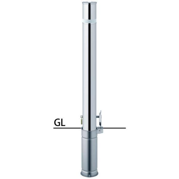 【個数：1個】サンポール LA-8SK 交換用本体のみ 直送 代引不可 リフター 車止め 交換用本体 LA8SK交換用本体のみ | 