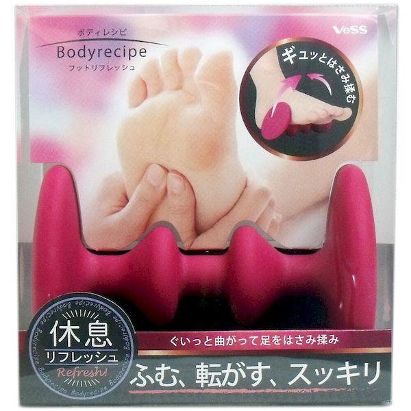 4977084302503 ボディレシピ フットリフレッシュ 1個入【キャンセル不可】 BRE-1200 ベス工業 マッサージ | 