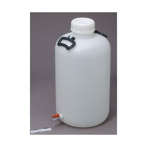 【個数：1個】 瑞穂 009538 ポリタンク 取手付き 広口瓶 ３０Ｌ＋３／８ソケット加工 ソケット付 009538 |  | 02