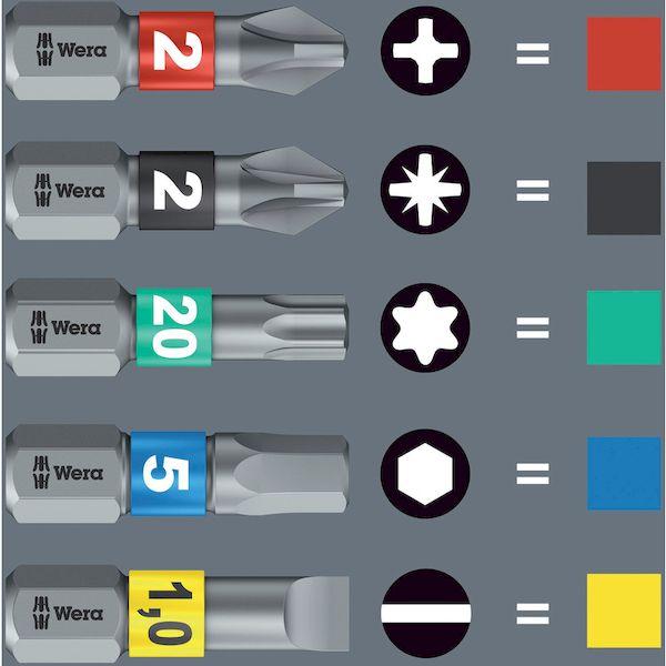 あすつく対応 「直送」 Ｗｅｒａ  057416  バイトーションダイヤモンド　ビットチェック　７本　ラピダプター 057416 |  | 01