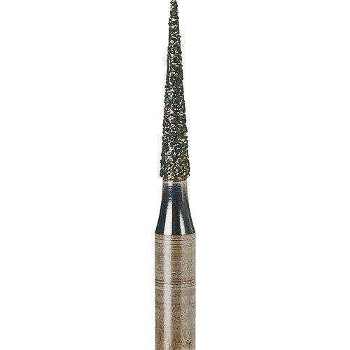 あすつく対応 「直送」 ナカニシ  11333  電着ダイヤモンドバー 粒度＃１３０ 円錐 刃径１．８ｍｍ 刃長１０ｍｍ 11333 | 