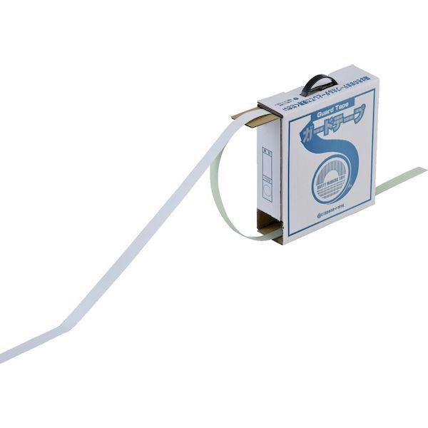 あすつく対応 「直送」 緑十字  148011  ガードテープ ラインテープ 白 ＧＴ−２５１Ｗ ２５ｍｍ幅×１００ｍ 屋内用 148011 |  | 01