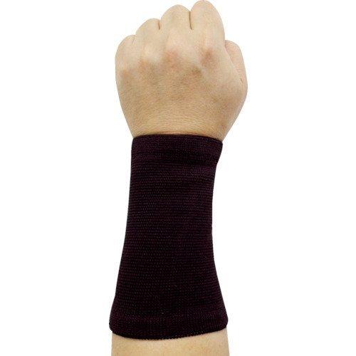 あすつく対応 「直送」 福徳  1751-M  快適強圧迫サポーター手首ロング 黒 Ｍ 1751M | 