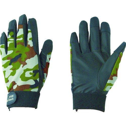 あすつく対応 「直送」 アトム 2028-AM-M 合皮手袋 ファインタッチ アーミー Ｍ2028AMM | 