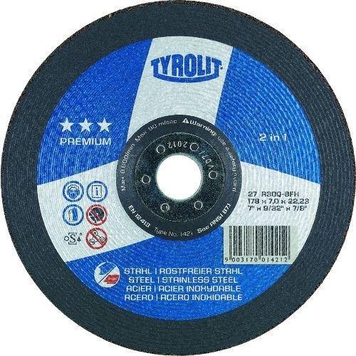 あすつく対応 「直送」 ＴＹＲＯＬＩＴ 34046131 オフセット砥石 プレミアムタイプ １２５ｍｍ ＃２４34046131 | 