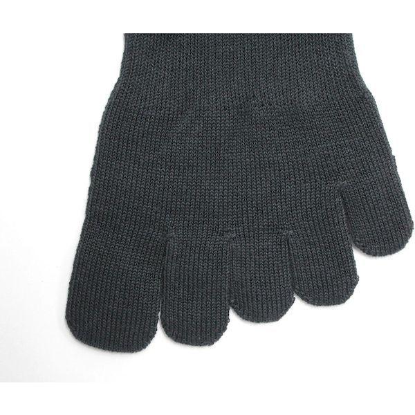 あすつく対応 「直送」 福徳  4039-2P-L  デオセル消臭５本指カカト付ソックス　黒 40392PL |  | 01