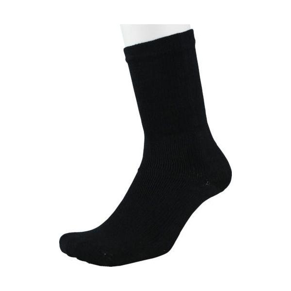 あすつく対応 「直送」 福徳  4040-2P-L  デオセル消臭先丸ソックス　黒 40402PL | 