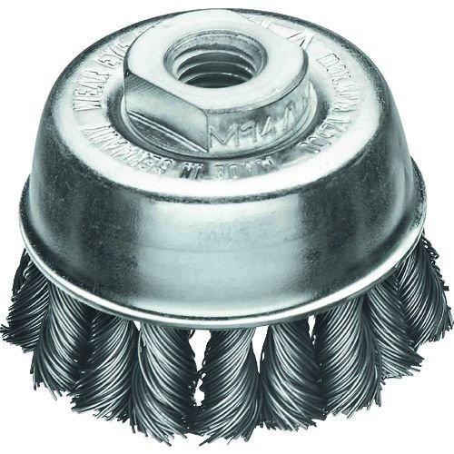 あすつく対応 「直送」 ＬＥＳＳＭＡＮＮ 482214WZ 左右逆ノットカップブラシ　Φ６５　高張度鋼線　線径０．５ 482214WZ | 
