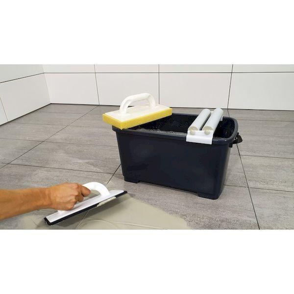 Ｋ／Ｈ  505570  床洗浄セット　バケツ２２Ｌ　黒　ウォッシュフロート・塗布フロート・すすぎ 505570 |  | 01