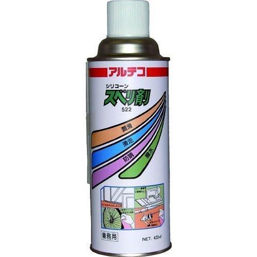 あすつく対応 「直送」 アルテコ 522-420ML 業務用 潤滑・滑走剤 ５２２スベリ剤 ４２０ｍｌ【シリコーン系】522420ML｜ideca