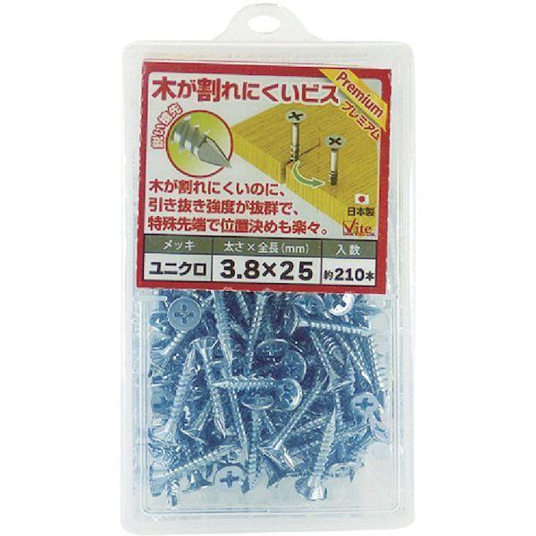 あすつく対応 「直送」 ＯＨＳＡＴＯ  544-305  ユニクロ　木が割れにくいビス　ＰＲ　３．８×４５　（１２５本入） 544305 |  | 01