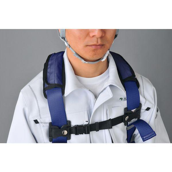 あすつく対応 「直送」 タニザワ 581-BK-J フルハーネス用肩パット ブラック 581BKJ |  | 01