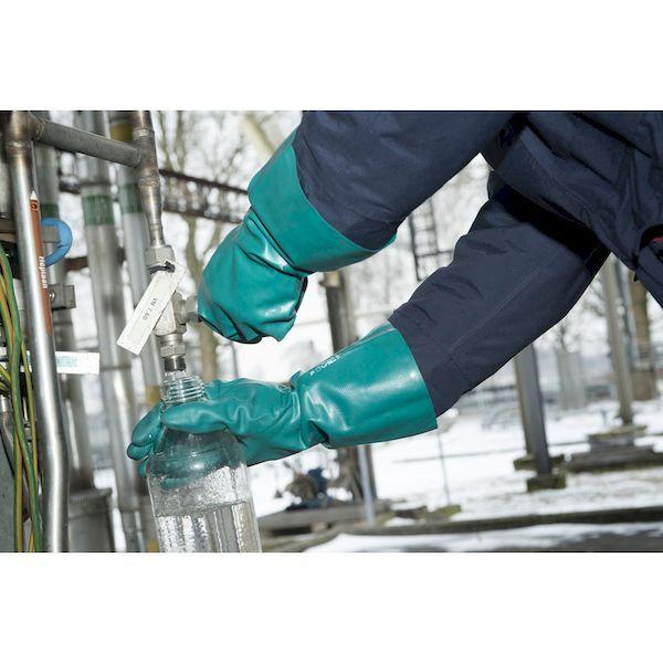 あすつく対応 「直送」 アンセル  58335-10  耐薬品手袋　アルファテック　５８−３３５　ＸＬサイズ 5833510 |  | 02