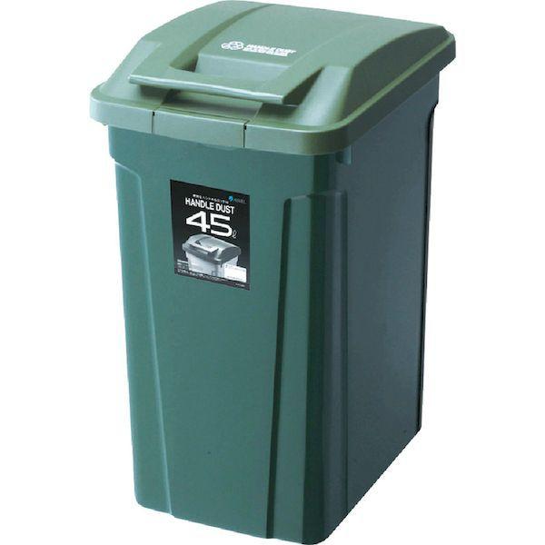 【個数：1個】 アスベル  672613  ＳＰ　ハンドル付きダストボックス４５　グリーン 672613 |  | 01