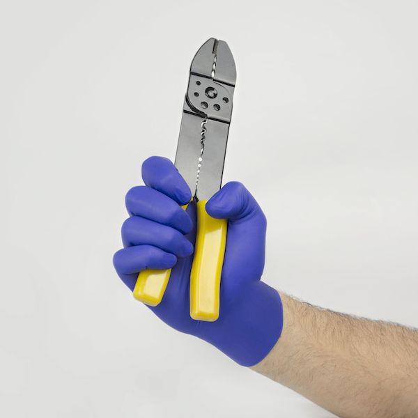 あすつく対応 「直送」 アンセル  82-133-8  ニトリルゴム使い捨て手袋 エッジ ８２−１３３ Ｍサイズ ３００枚入 821338 |  | 03