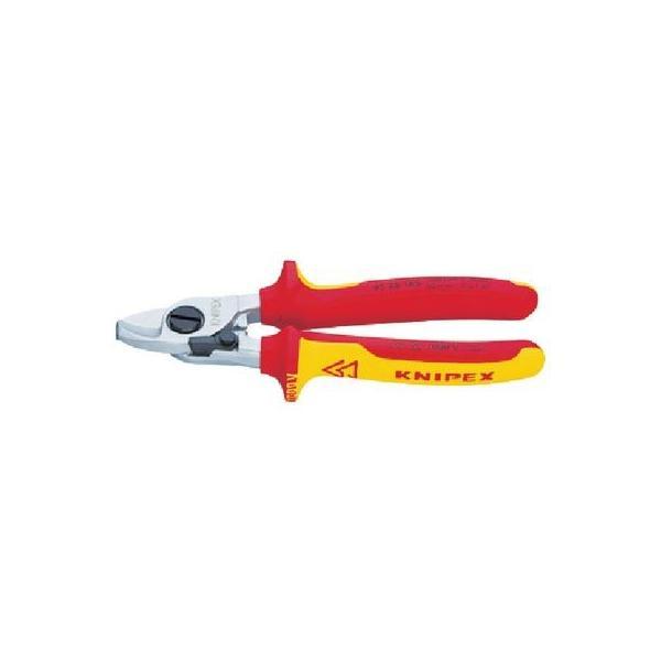 ＫＮＩＰＥＸ 9526-165 9526-165　絶縁ケーブルカッター（バネ付）１０００Ｖ 9526165 | 