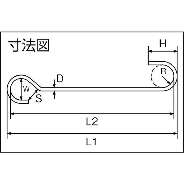水本 A-2568 Ｓフック ステンレス ひっかけＳカン 全長８００ｍｍ A2568 水本機械製作所 MIZUMOTO 833-7797 |  | 01
