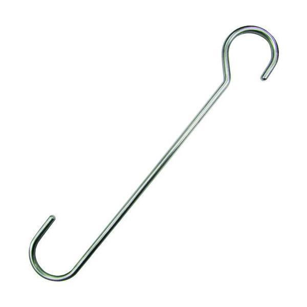 【個数：1個】 水本 A-2572 Ｓフック ステンレス ひっかけＳカン 全長１４００ｍｍ A2572 水本機械製作所 MIZUMOTO | 