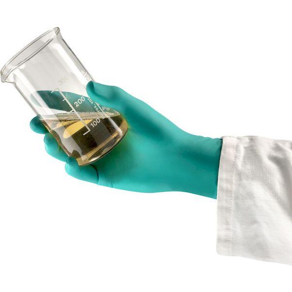 あすつく対応 「直送」 アンセル  92600-7  耐薬品ニトリルゴム使い捨て手袋 タッチエヌタフ ９２−６００ 粉無 Ｓサイズ １００枚入 926 |  | 04