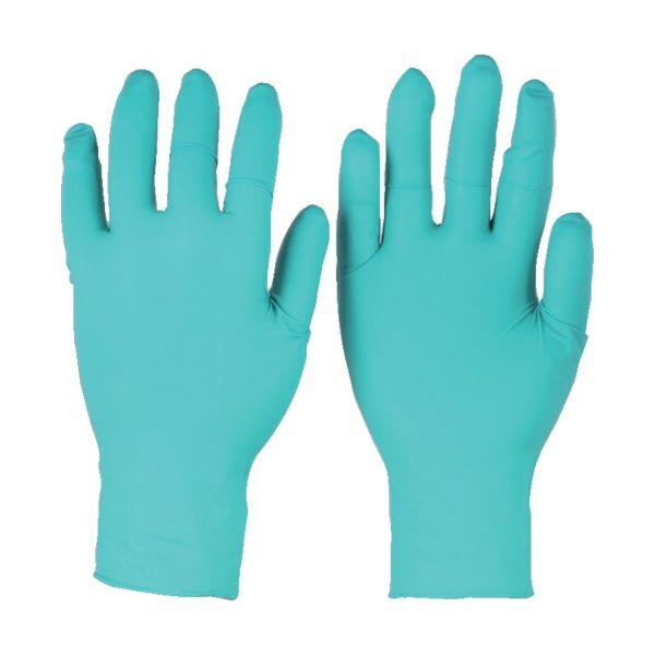あすつく対応 「直送」 アンセル  92600-8  耐薬品ニトリルゴム使い捨て手袋 タッチエヌタフ ９２−６００ 粉無 Ｍサイズ １００枚入 926008 | 